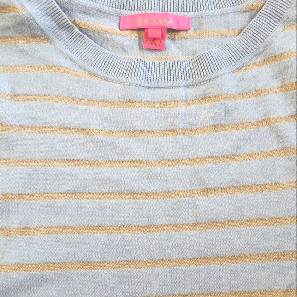 GUC Lilly Pultizer Striped Sweater, Size M - Picture 4 of 9